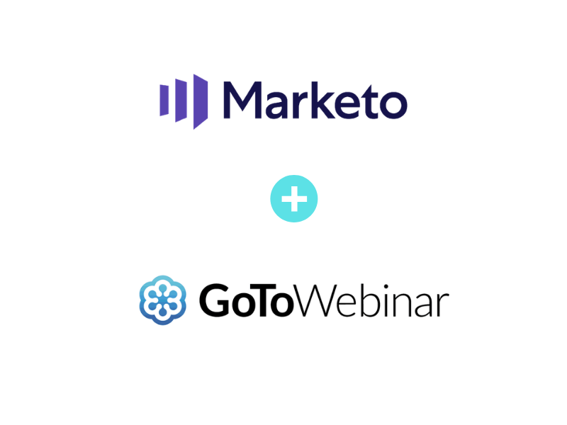 marketo and gotowebinar logos