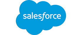 Sales Force blue cloud Logo