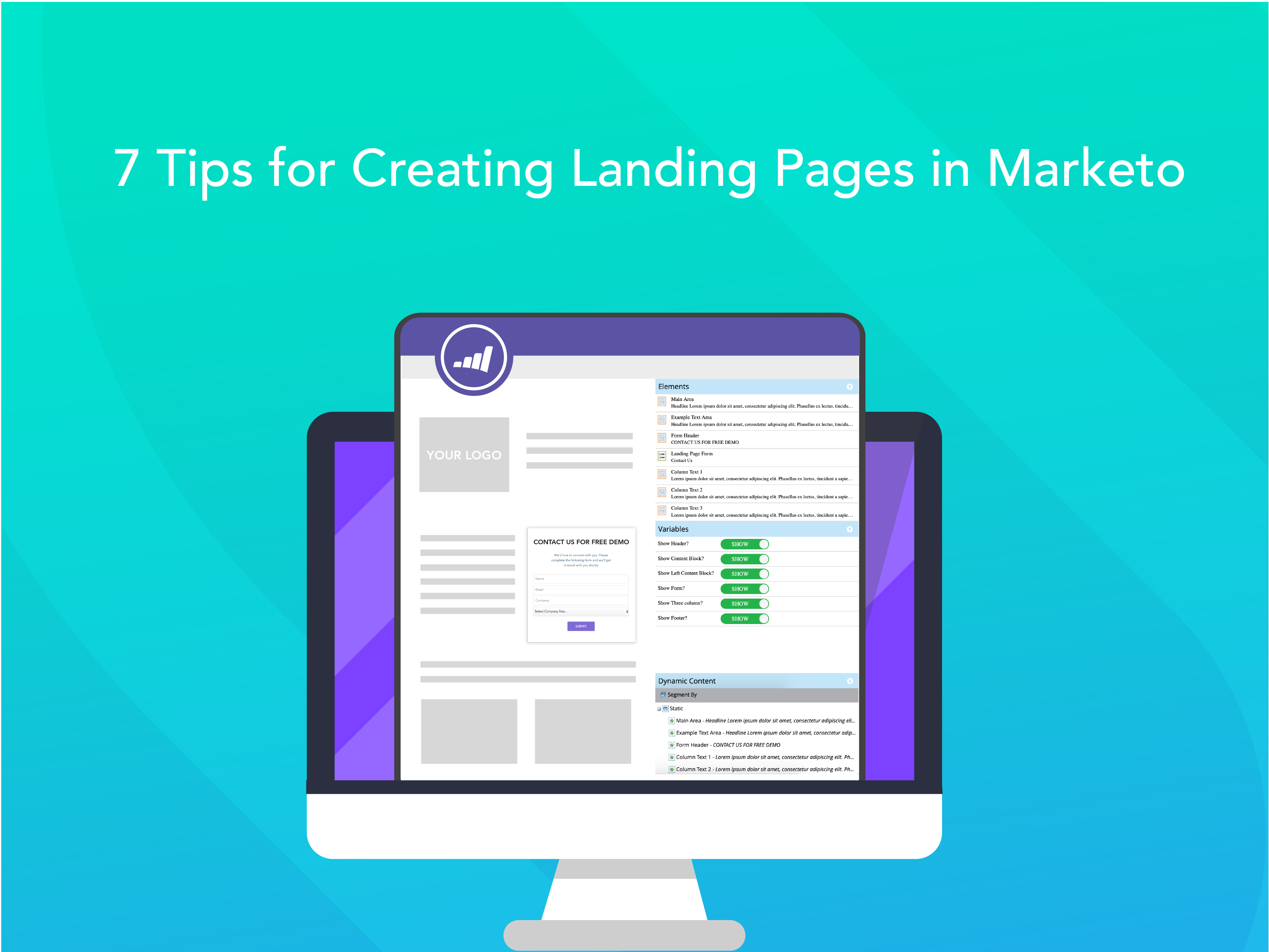 7 Tips For Creating Landing Pages In Marketo Sponge
