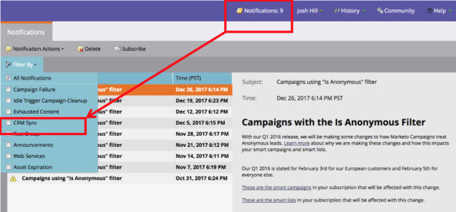 Marketo campaign prioritization